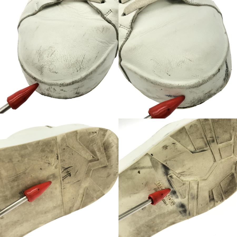 JIL SANDER / ジルサンダー | レザー レースアップ スニーカー