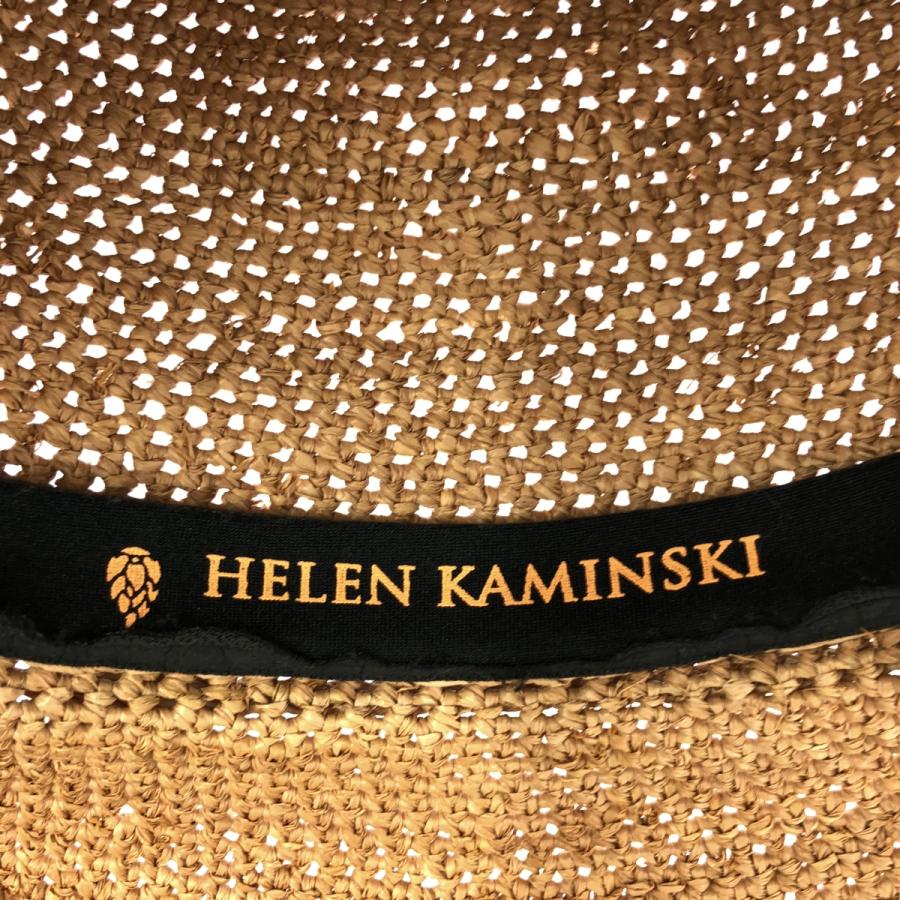 新品タグ付き＊HELEN KAMINSKI ヘレンカミンスキー ラフィアハット Helen Kaminski HELEN KAMINSKI ヘレンカミンスキー ラフィア