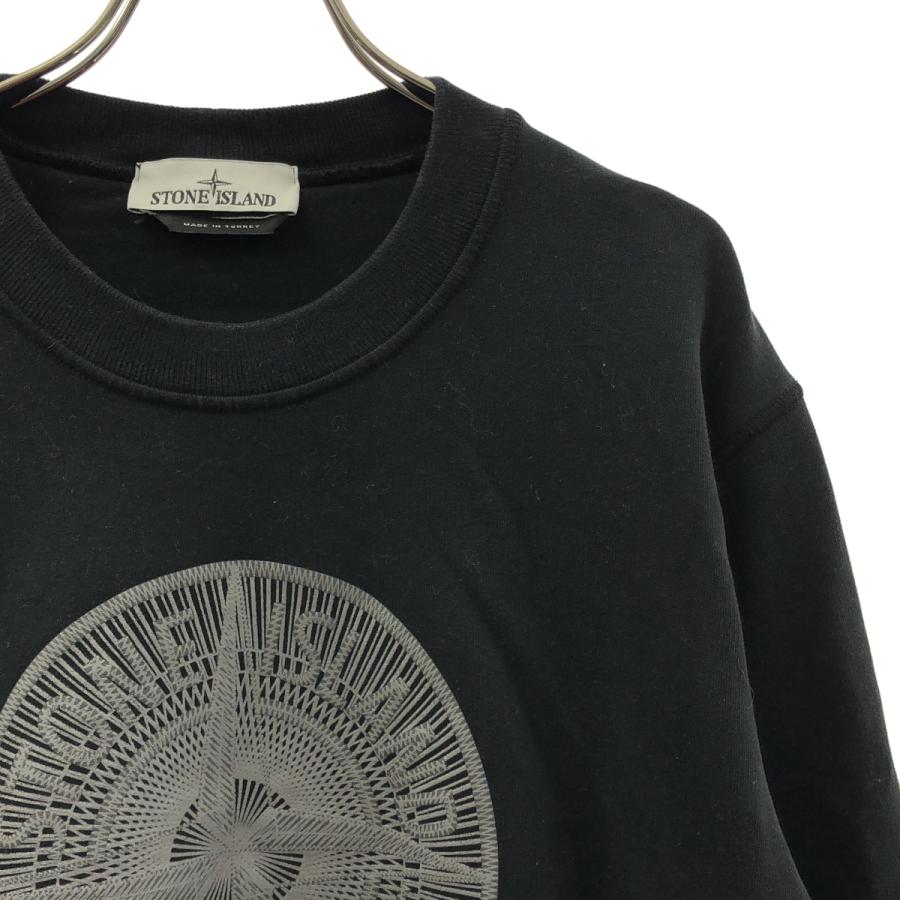 STONE ISLAND / ストーンアイランド ラバーロゴ プリント スウェット_1