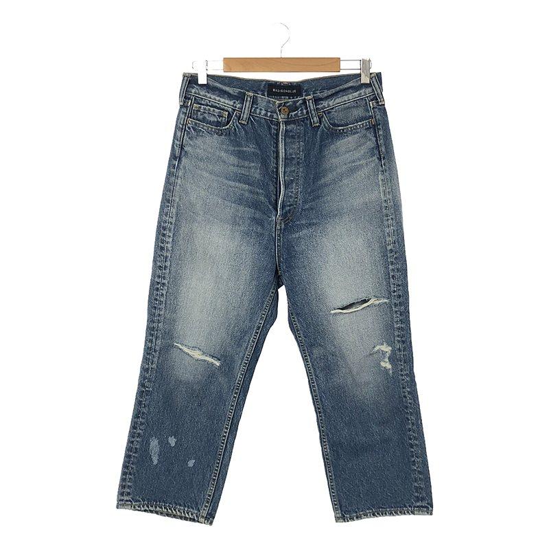 MADISON BLUE CRASHED SAROUELデニム 34