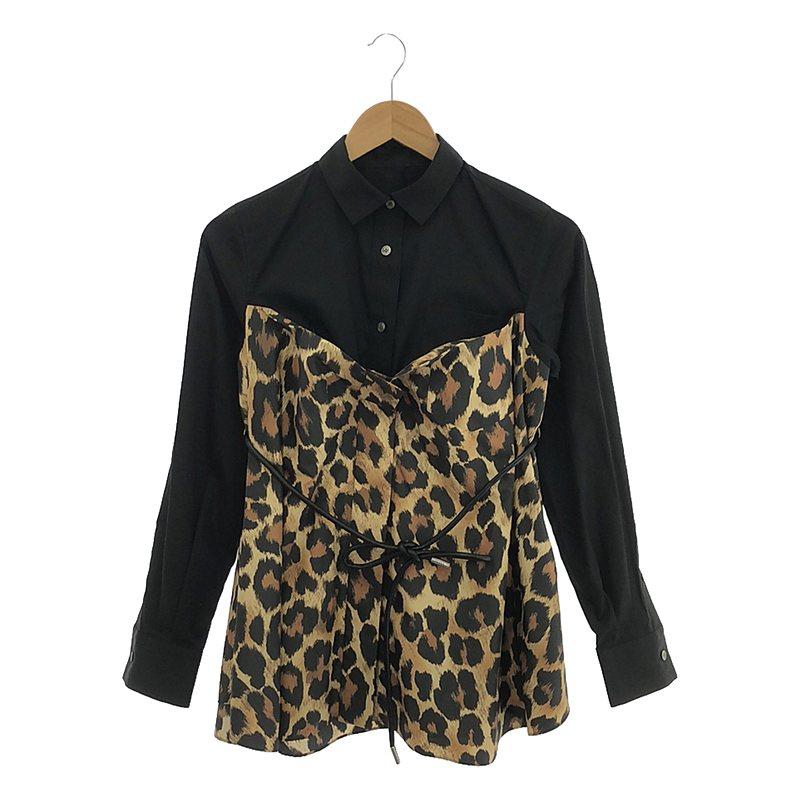 sacai WOMEN Leopard Print T-Shirt レオパード