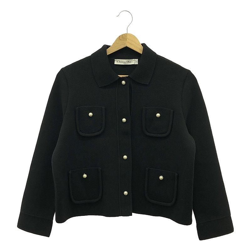 美品】 Christian Dior / クリスチャンディオール | ロゴ パールボタン