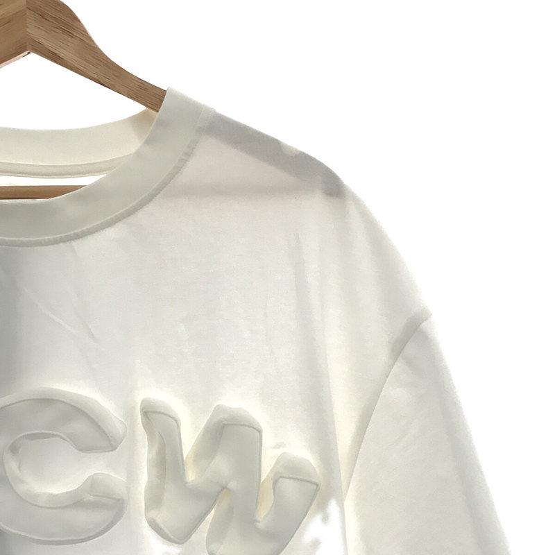 FenG CHen WANG / フェンチェン?ワン | 3D FCW ロゴ Tシャツ | M | ホワイト | メンズ｜kldclothing｜02