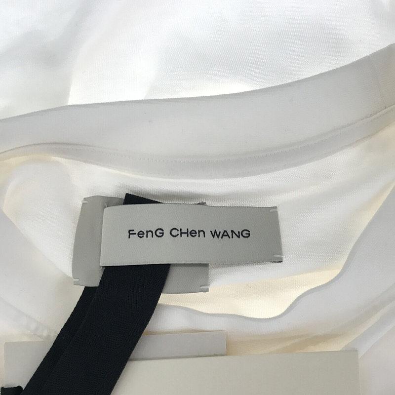 FenG CHen WANG / フェンチェン?ワン | 3D FCW ロゴ Tシャツ | M | ホワイト | メンズ｜kldclothing｜05