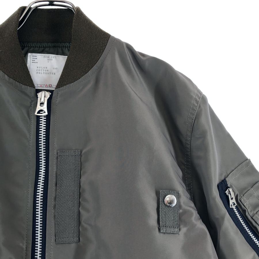 sacai（サカイ） Nylon Twill Blouson ナイロンツイル MA-1 ボンバー