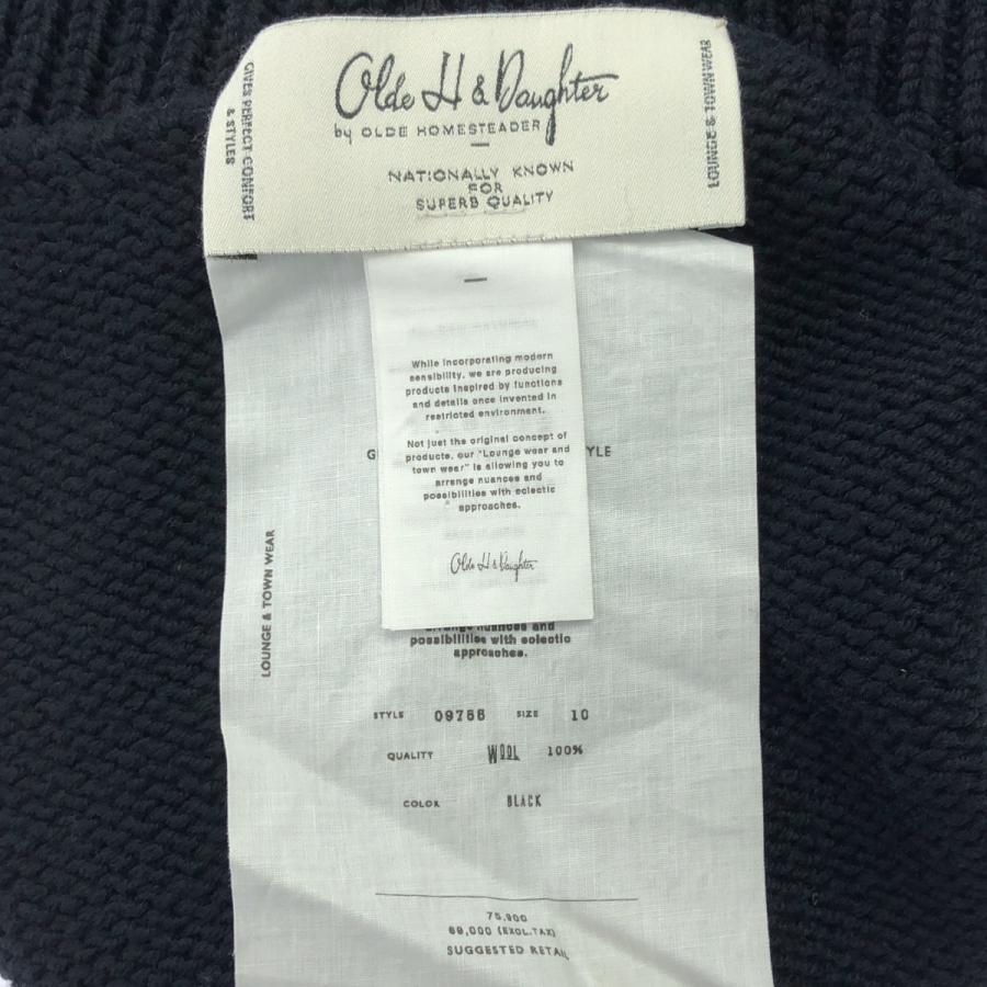 トップス Olde H&Daughter WOOL DS KNIT VEST トップス Olde H & Daughter WOOL DS KNIT VEST トップス Olde H