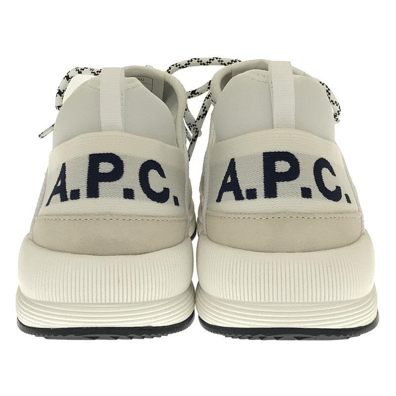 【新品】  A.P.C. / アーペーセー | RUN AROUND ローカット スニーカー | 41 | ホワイト | メンズ｜kldclothing｜03