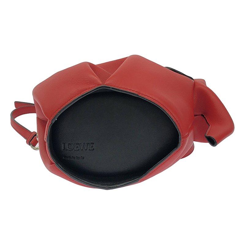 【美品】  LOEWE / ロエベ | エレファント クラシックカーフ ショルダーバッグ 199.30.M93 | レッド | レディース LOEWE（ロエベ） 【美品】 | エレファント クラシックカーフ