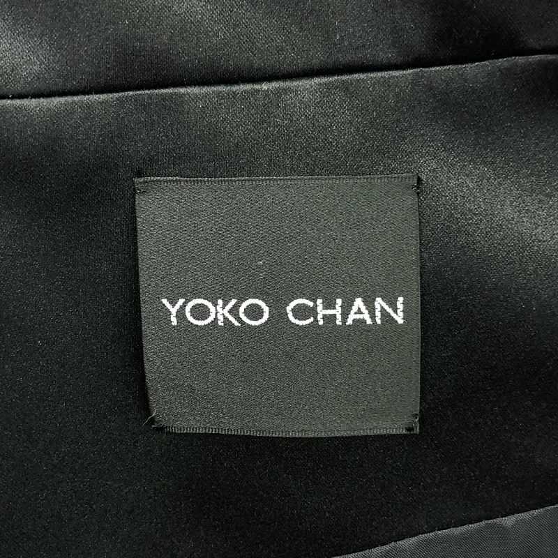 【美品】ヨーコチャン　YOKO CHAN　ベルテッドドレスコート　黒　38 YOKO CHAN（ヨーコチャン） | ベルテッドドレスコート | 40 | ブラック