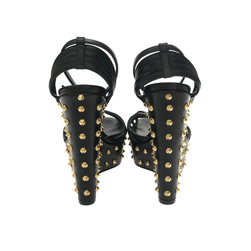 美品】 GUCCI / グッチ | スタッズ ウェッジソール サンダル | 34 