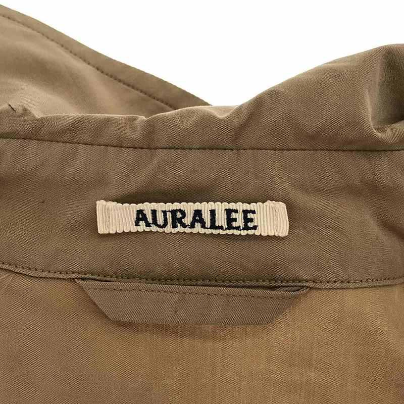 【美品】  AURALEE / オーラリー | FINX POLYESTER BIG TRENCH COAT / フィンクスコットン トレンチ オーバーコート | 0 | ベージュ｜kldclothing｜06