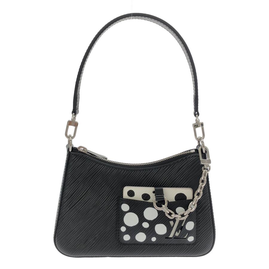 【美品】  Louis Vuitton / ルイヴィトン | ×草間彌生 マレリーニ 2way ショルダーバッグ | ブラック | レディース LOUIS VUITTON（ルイ・ヴィトン） ×草間彌生 マレリーニ 2way