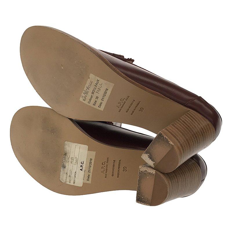 A.P.C.（アーペーセー） 【美品】 | レザー ローファー チャンキー