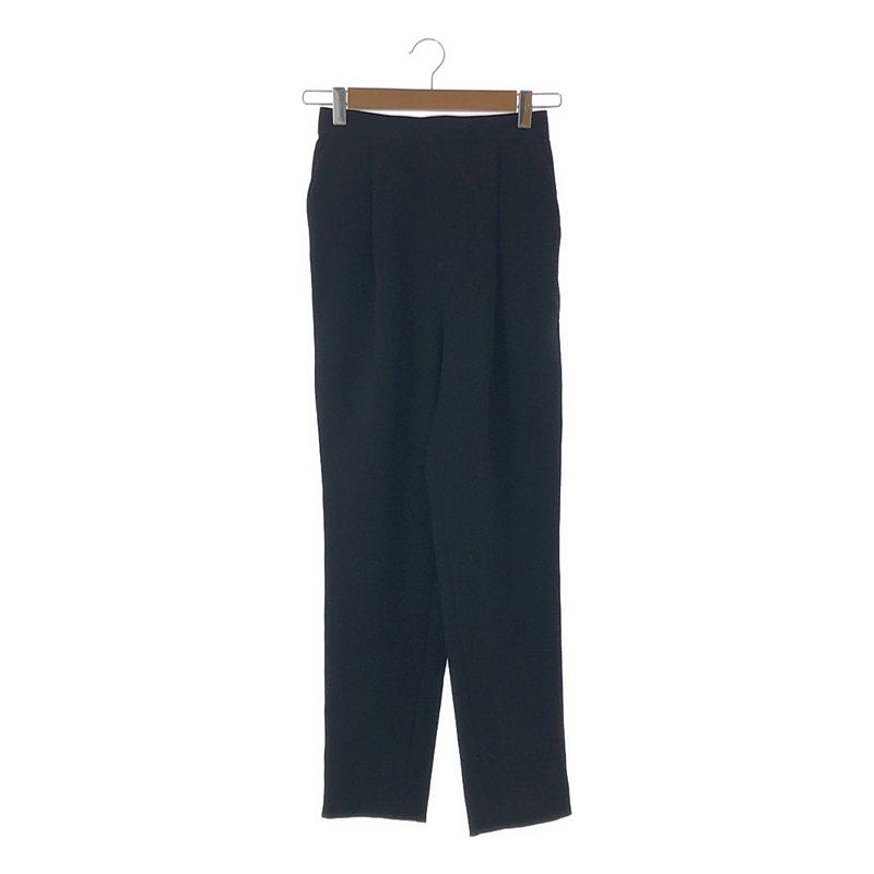 24AW】ENFOLD エンフォルド / CROPPED WIDE-TROUSERS / ワイド