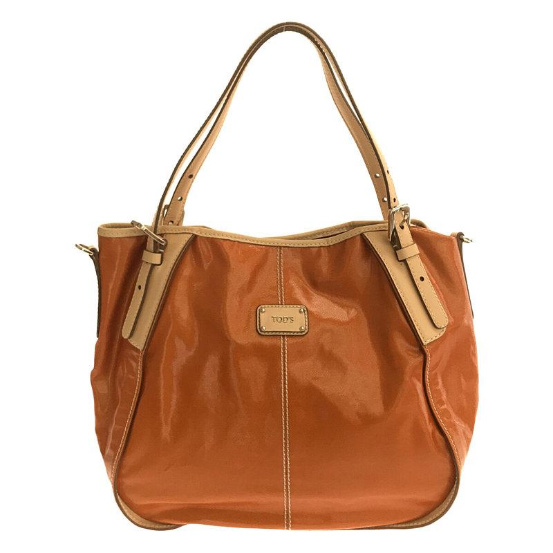 美品】 TOD'S / トッズ | Sacca Piccola Tote エナメル トート