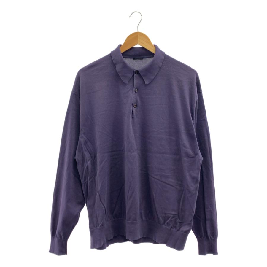 COMOLI ポロシャツ コモリ サイズ2 ダークネイビー 中古 COMOLI - COMOLI コモリ ポロシャツ M 紺 【古着】【中古】【送料無料