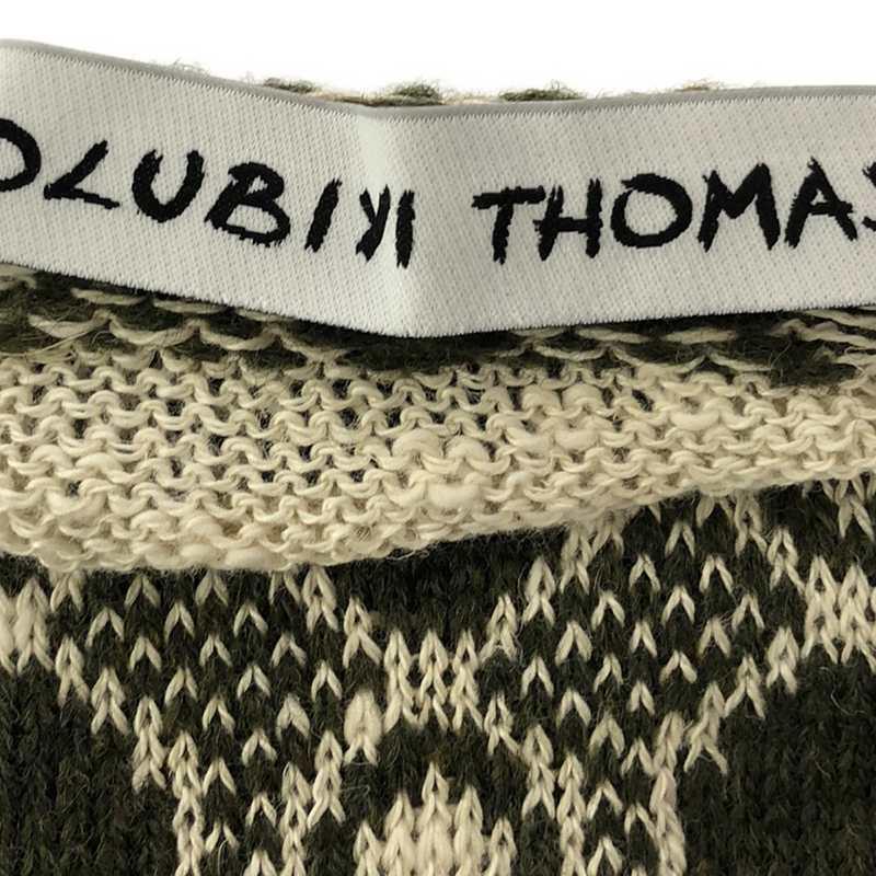 【新品】 OLUBIYI THOMAS / オルヴィトーマス | 2022AW | wool wrist warmers gloves_2