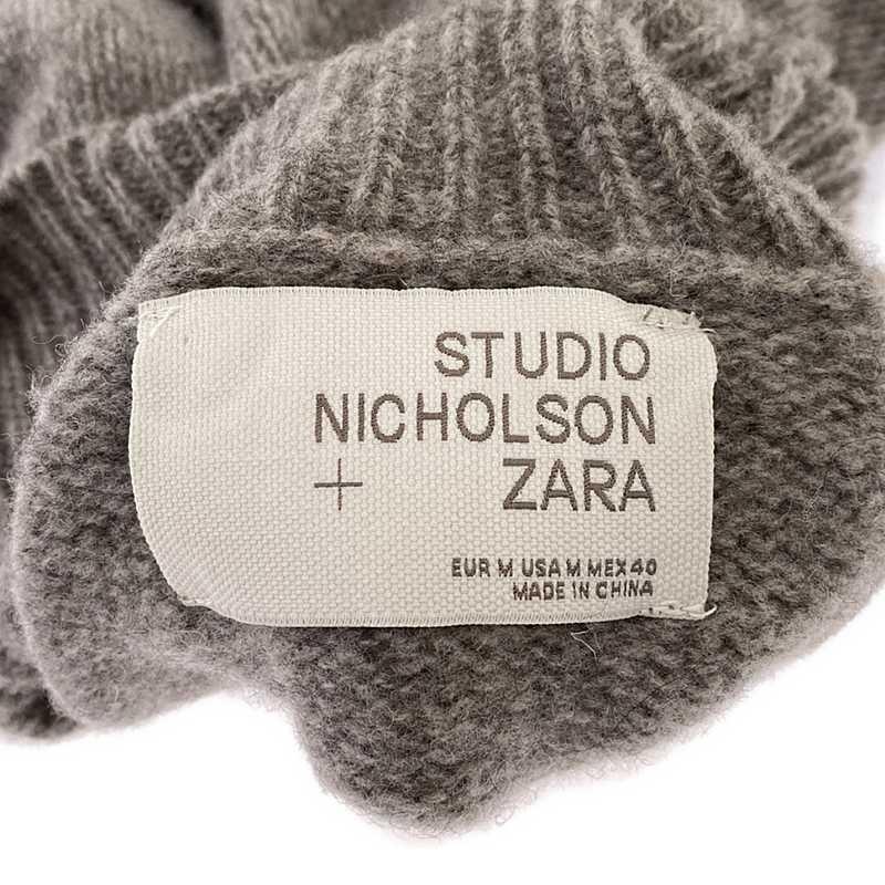 Studio Nicholson / スタジオニコルソン | × ZARA ザラコラボ ウール ヤク タートルネックニット | M | グレー | メンズ｜kldclothing｜05