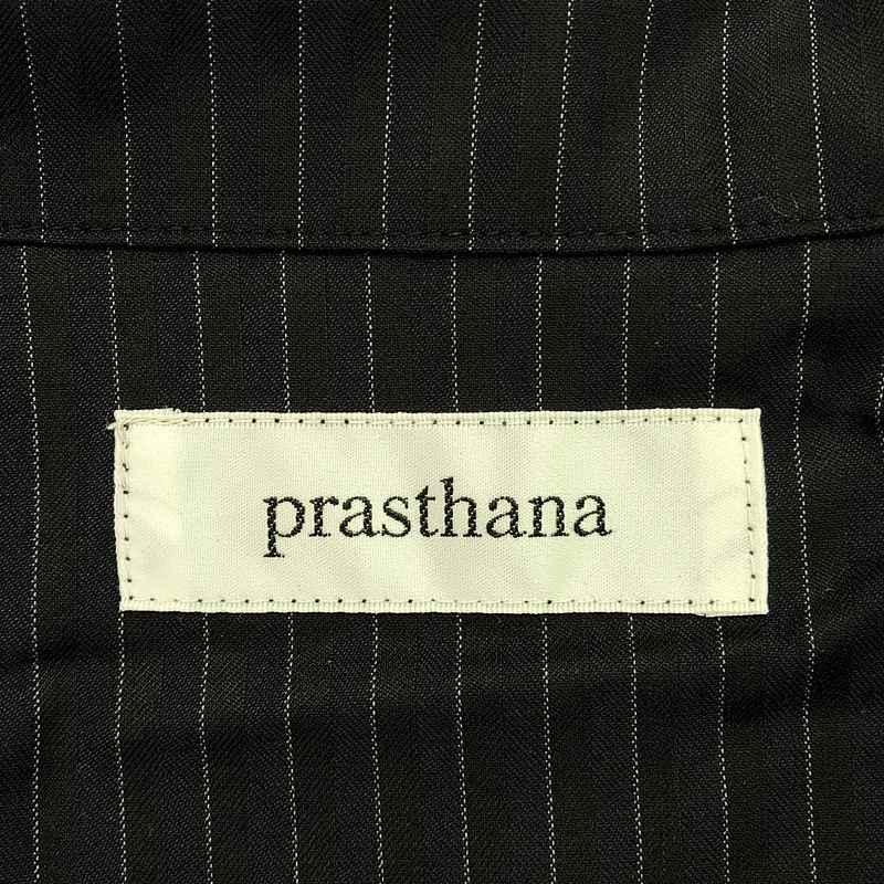 【新品】  prasthana / プラスターナ | short length blouson | M | ブラック | メンズ 新品】 prasthana / プラスターナ | short length blouson M ブラック