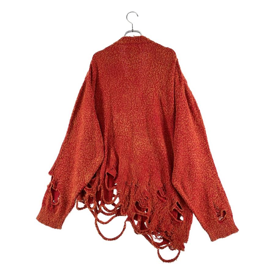 doublet（ダブレット） ZOMBIE SILHOUETTE KNIT CARDIGAN ダメージ加工