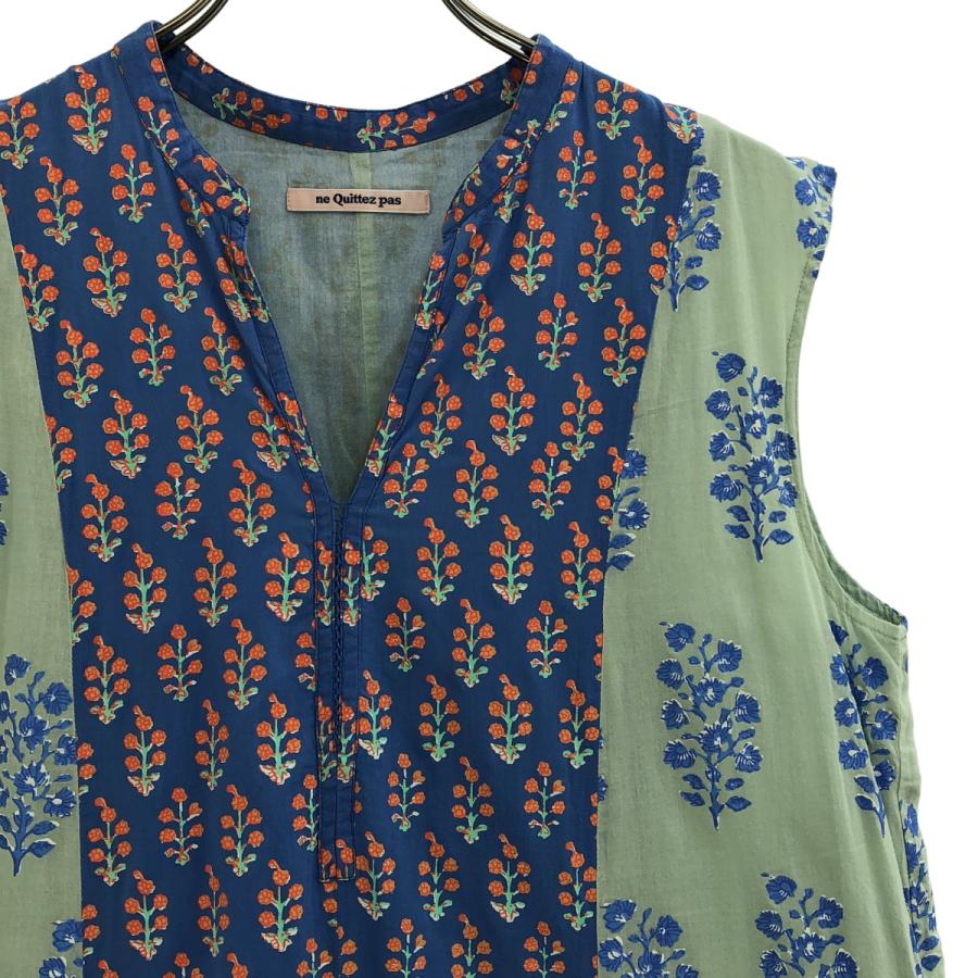 ne Quittez pas / ヌキテパ Cotton Voile Ethnic Combination Print