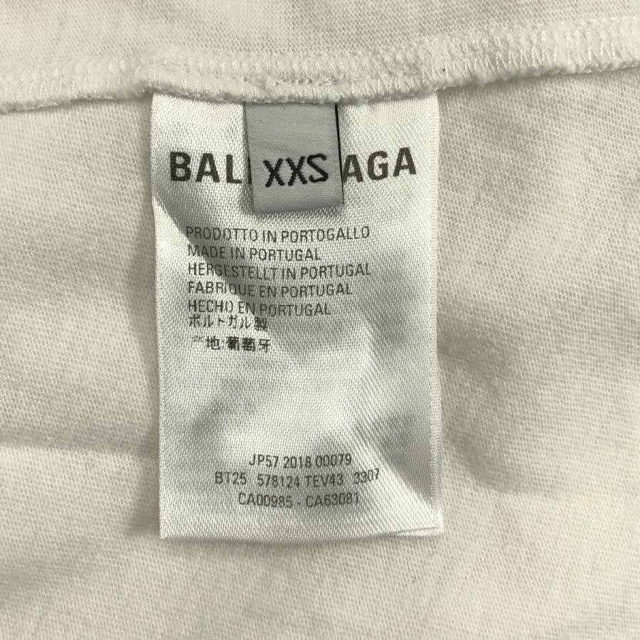 BALENCIAGA（バレンシアガ） コットン バックロゴプリント Tシャツ