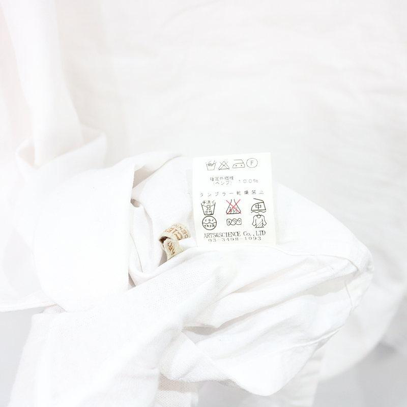 ARTS & SCIENCE ARTS&SCIENCE / アーツアンドサイエンス | ヘンプ100  