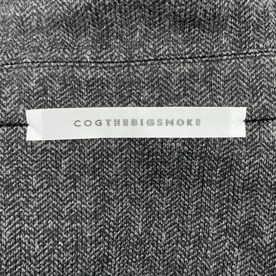 ★美品★ コグザビッグスーモーク エリザベス ペンタゴン コート グレー COGTHEBIGSMOKE（コグ ザ ビッグスモーク） ELIZABETH PENTAGON COAT