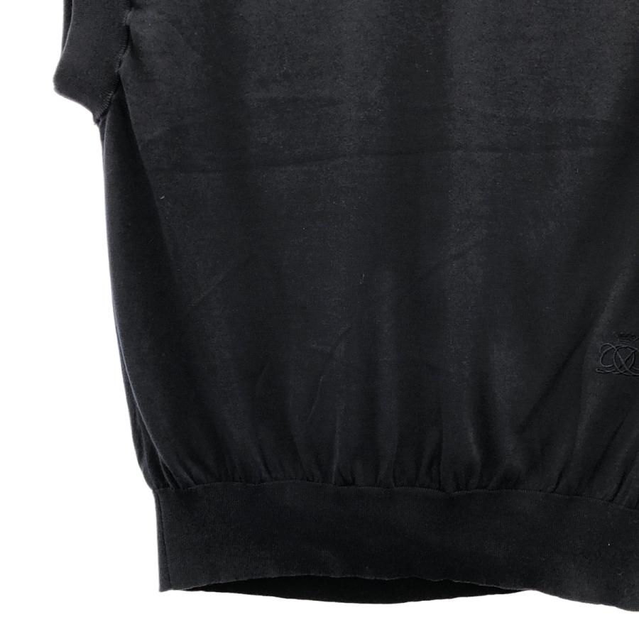 Drawer 16G天竺編みクルーフレンチスリーブニット DRAWER Drawer / ドゥロワー 16G天竺編み クルー フレンチ