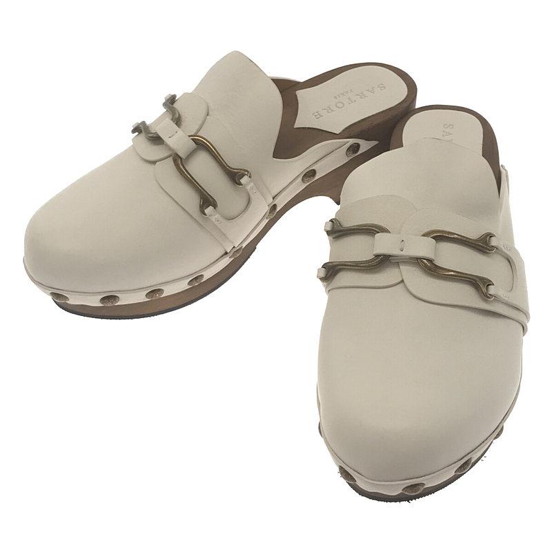 SARTORE 【新品】 / サルトル | ビット レザー サボ サンダル 38