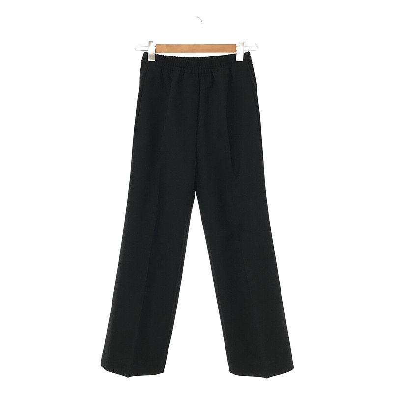 【美品】 Acne Studios / アクネ ストゥディオズ | ウール モヘア イージー ワイド スラックス | 34 | ブラック |  レディース :e0bvgv1m5jwz:KLD ヤフーショッピング店 - 通販 - Yahoo!ショッピング