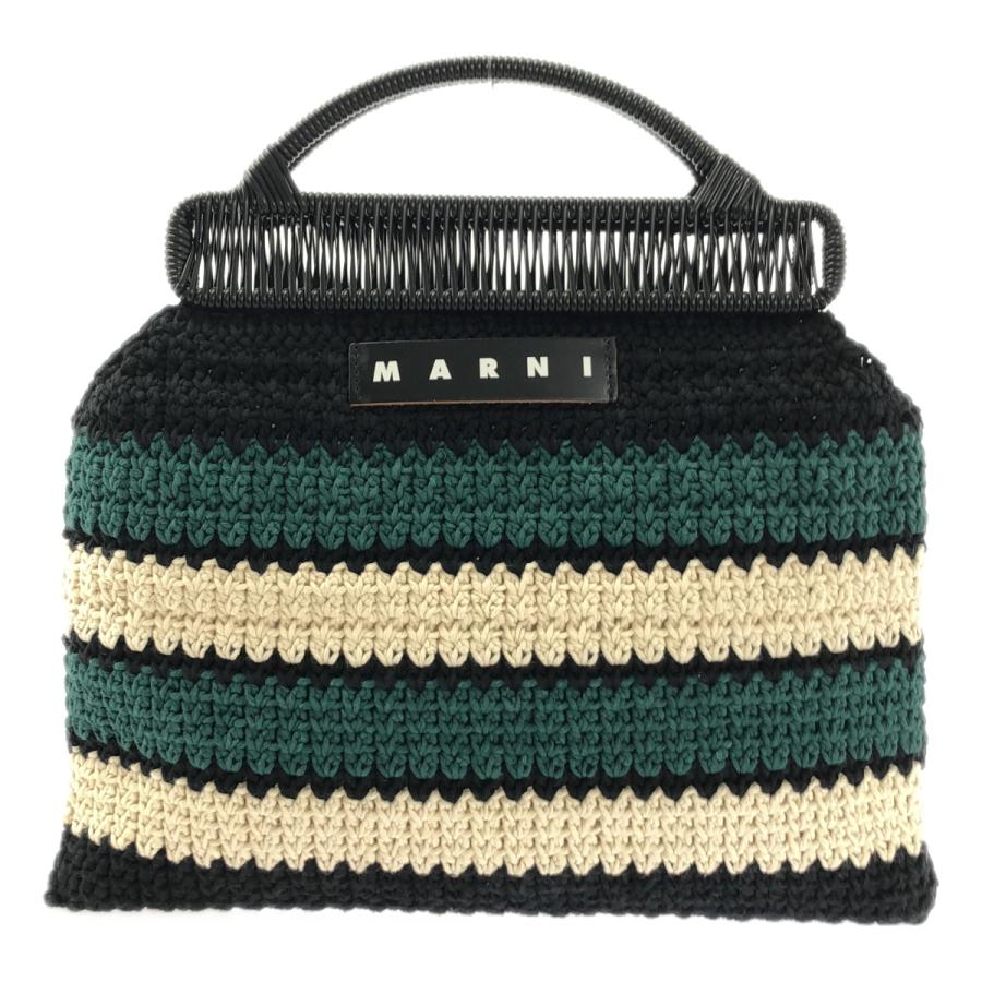 MARNI クロシェニットハンドバッグ マルニマーケット マルニ カバン MARNI（マルニ） MARKET CROCHET BAG / クロシェ ニット ハンドバッグ