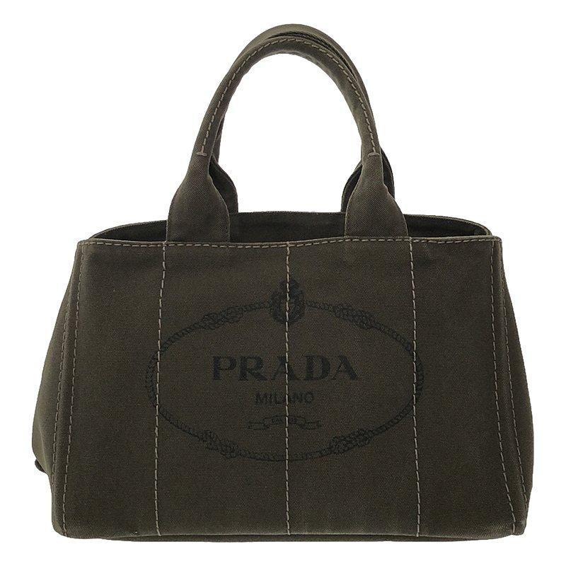 PRADA / プラダ | CANAPA カナパ キャンバストートバッグ ミリタリー 