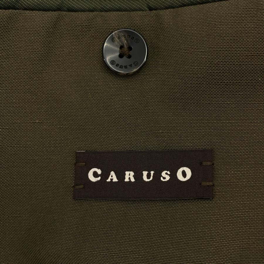 CARUSO / カルーゾ ZERO ポリエステル リネン混 ステンカラーコート