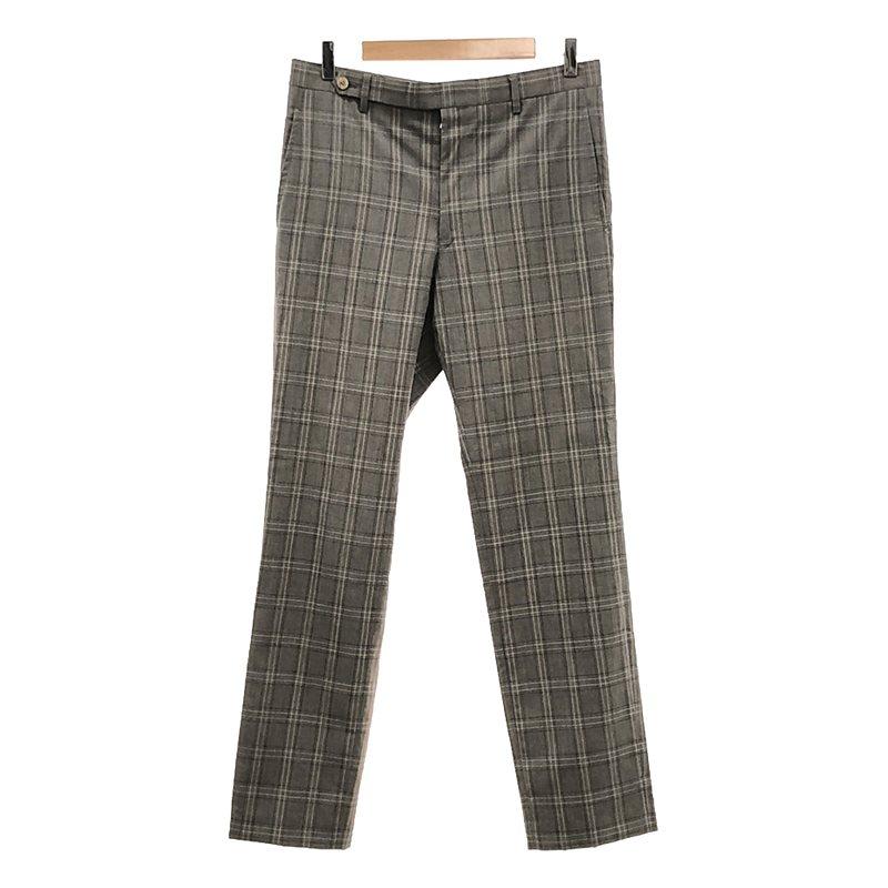 ANSNAM ブラウン スーツ スラックス