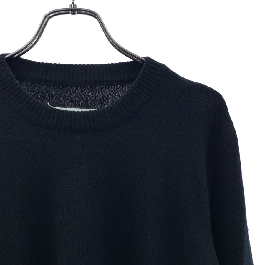 Maison Margiela / メゾンマルジェラ Elbow Patch Crewneck Knit ウール レザー エルボーパッチ ニット_1