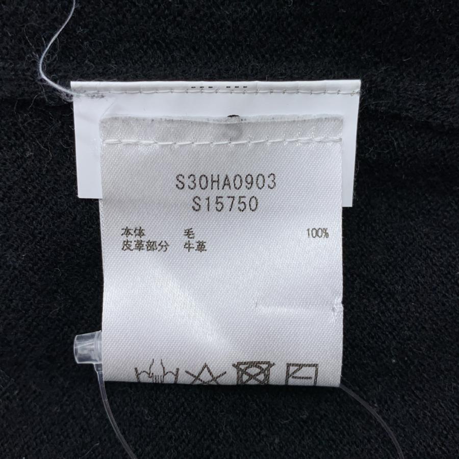 Maison Margiela / メゾンマルジェラ Elbow Patch Crewneck Knit ウール レザー エルボーパッチ ニット_5