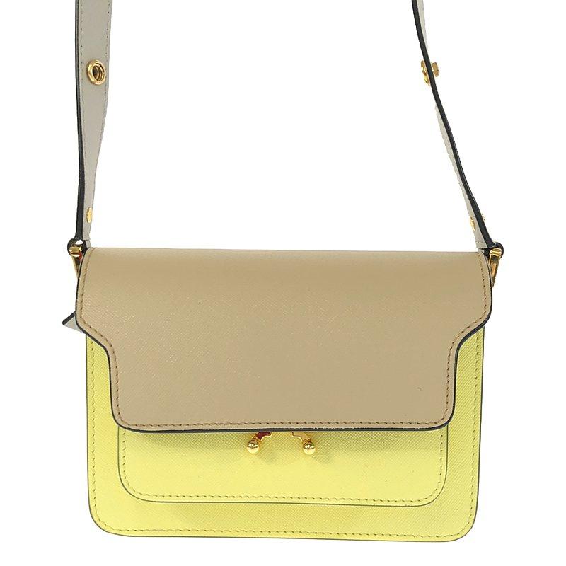 MARNI / マルニ | 2019SS TRUNK ミニ ショルダーバッグ マルチカラー 