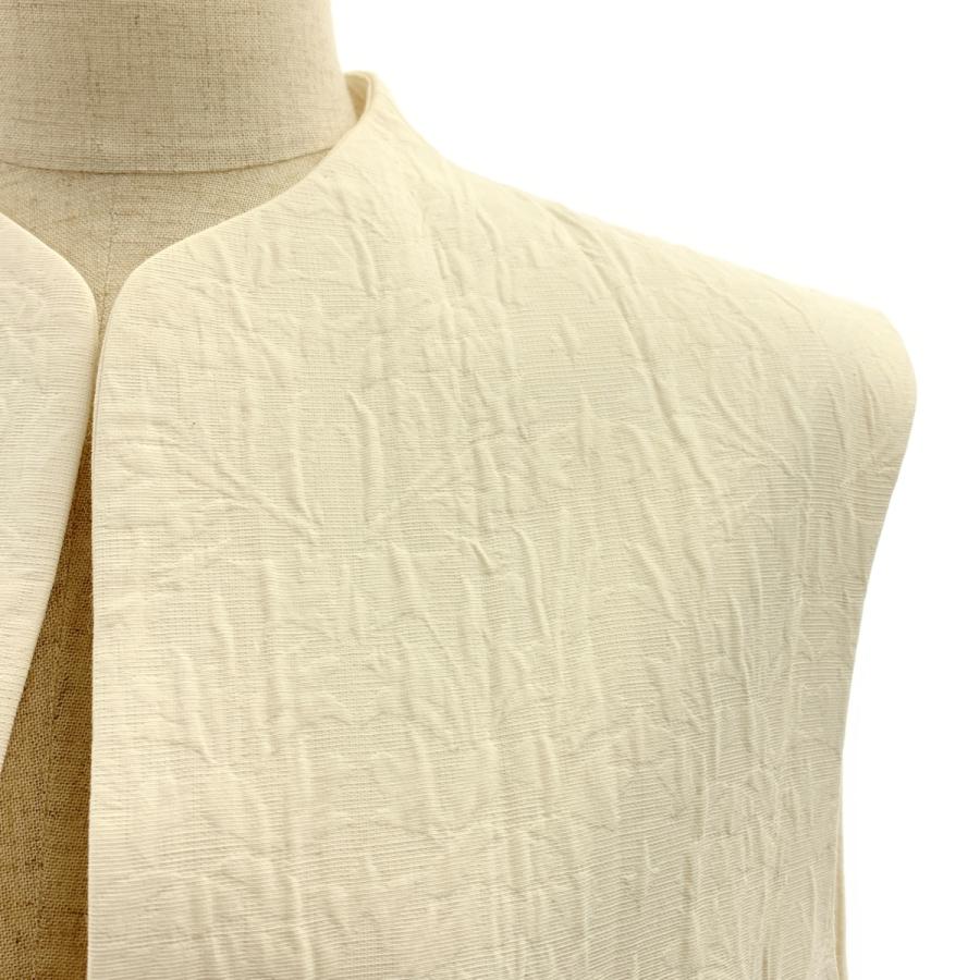 Mame Kurogouchi / マメクロゴウチ Dyeing Sleeveless Jacket スリーブ 