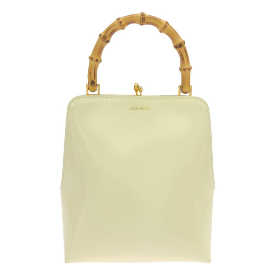 JIL SANDER がま口 ハンドバッグ 値下げしました JIL SANDER（ジルサンダー） 【美品】 | Goji Bamboo Square / レザー