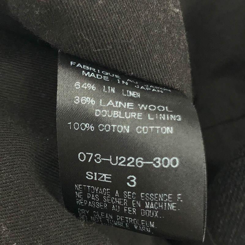 ARTS&SCIENCE / アーツアンドサイエンス | リネンウール 5Bジャケット