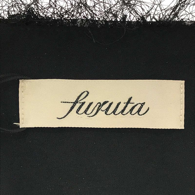 【新品】  furuta / フルタ | フリンジ カーディガン | 38 | Black | レディース｜kldclothing｜05