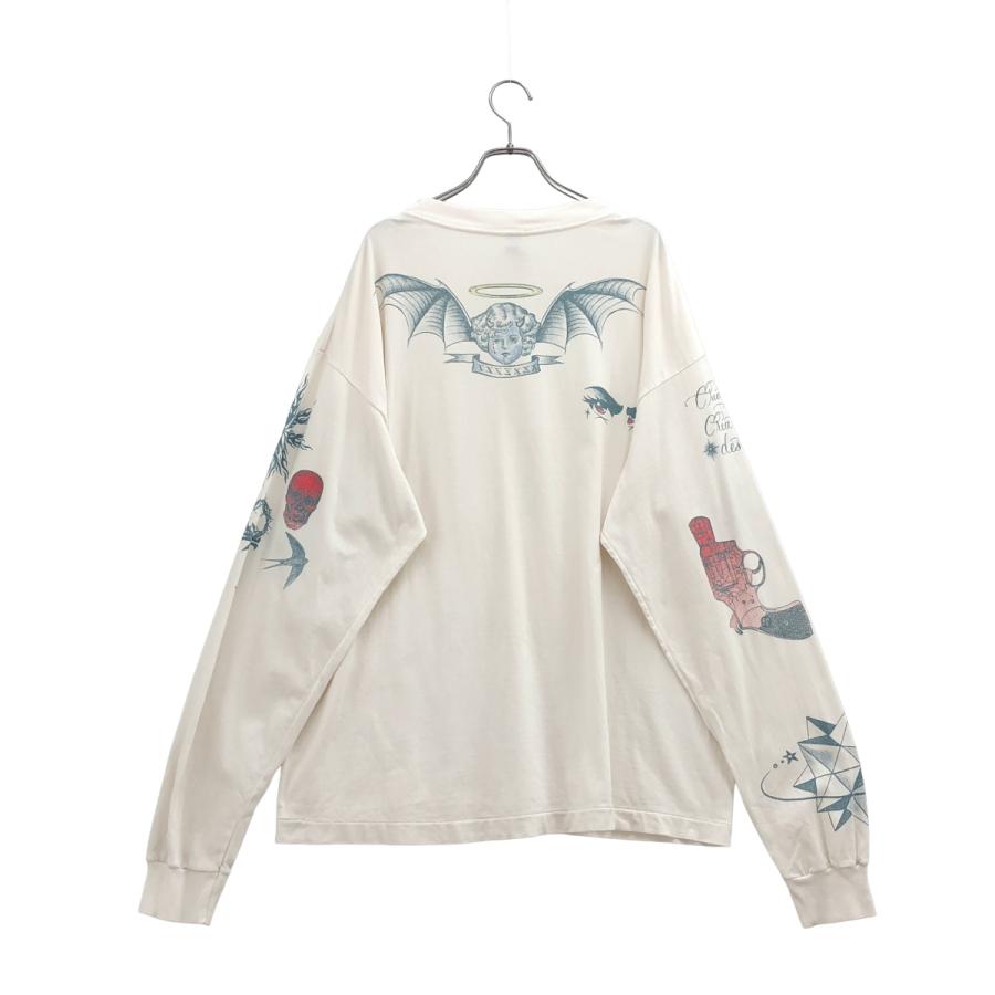 SAINT MICHAEL Mxxxxxx / セントマイケル × DR.WOO TATOO DW_LS TEE