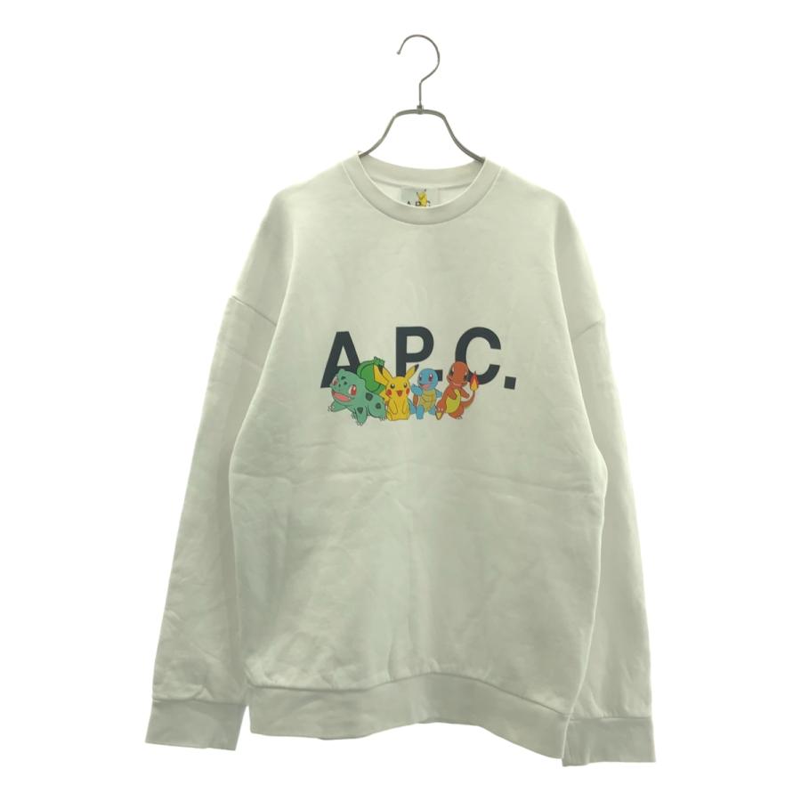 A.P.C.（アーペーセー） × Pokemon / ポケモン L/S CREWNECK SWEAT