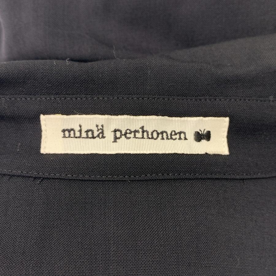 mina perhonen（ミナペルホネン） velvety / サイドポケット シャツ