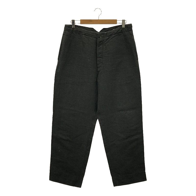COMOLI / コモリ | ラミーリネンバックストラップパンツ M01-03008 3 