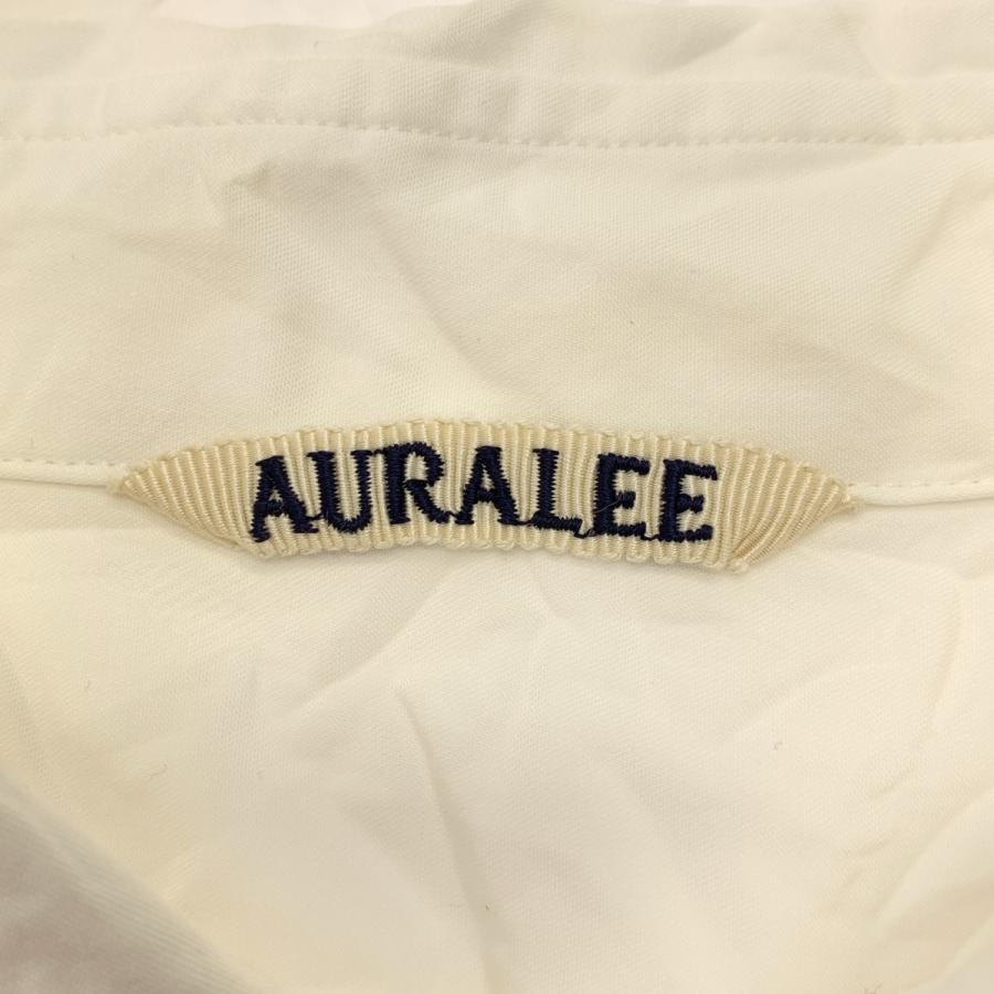 AURALEE（オーラリー） WRINKLED WASHED FINX TWILL SHIRT コットン