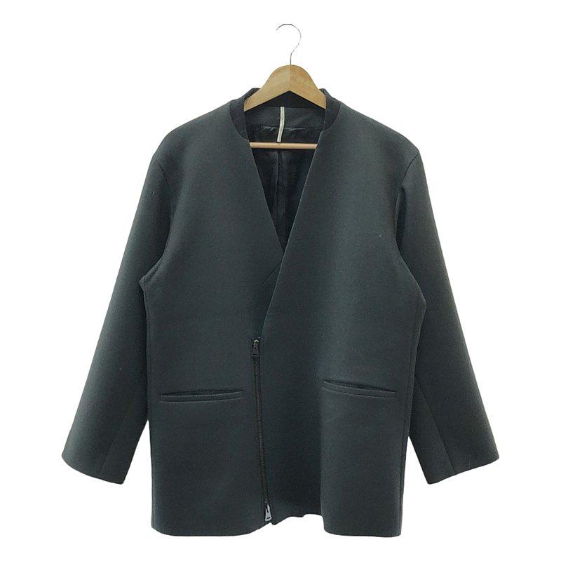 エムズブラック ダブルジャケット 24aw ブラック 38 m's braque（エムズブラック） 【美品】 | Zipper Jacket / ジップ