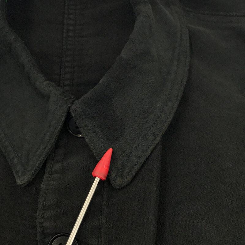 VINTAGE / ヴィンテージ 古着 | 1950s〜  BEAU-FORT Black Moleskin Jacket French Work ブラックモールスキン フレンチワーク ジャケット | 50 | ブラック | メ｜kldclothing｜07