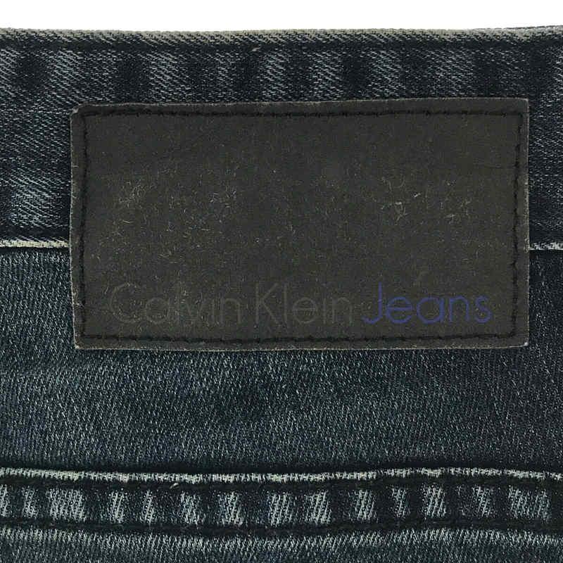 【美品】  Calvin Klein Jeans / カルバンクラインジーンズ | ペイント加工 濃紺 5P デニム パンツ | 32 | インディゴ | メンズ｜kldclothing｜06